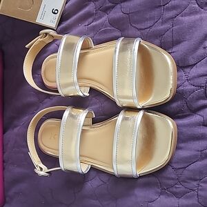 Jcrew double strap sandals